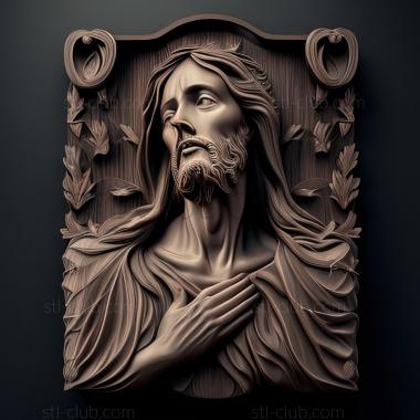 3D model st jesus (STL)